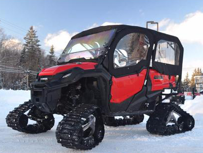 Мотовездеходы Honda Pioneer 1000 с кабиной
